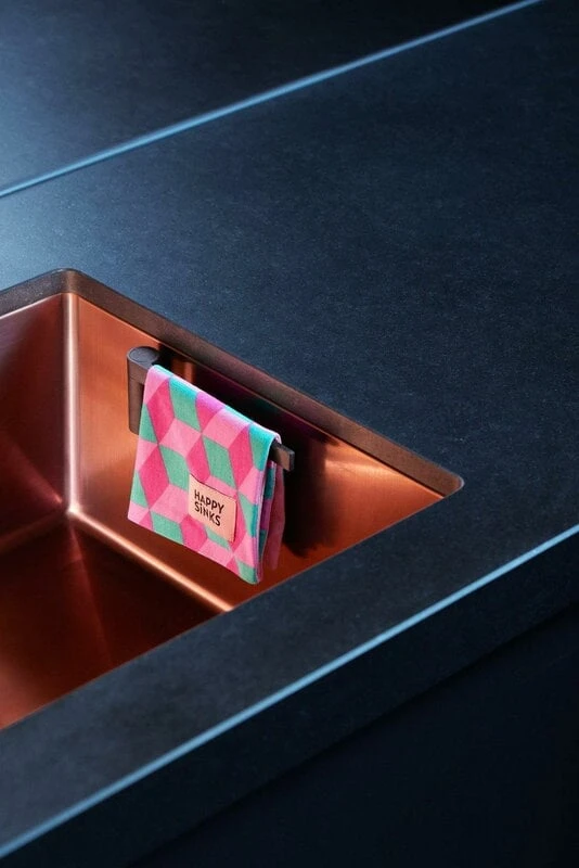 Happy Sinks Happy Sinks Dishcloth Holder, Charcoal 7 Happy Sinks Happy Sinks Dishcloth Holder, Charcoal - Image 5