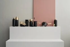 Stelton Collar Coffee Grinder, Black - Brass 11 Stelton Collar Coffee Grinder, Black - Brass -Kitchenware Store LS Collar