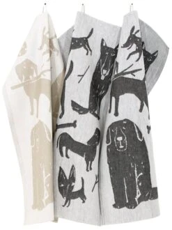 Lapuan Kankurit Koirapuisto Tea Towel -Kitchenware Store LapuanKankurit Koirapuisto towels