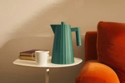 Alessi Plissé Electric Kettle 1,7 L, Green -Kitchenware Store MDL06 GR amb H