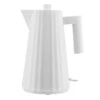 Alessi Plissé Electric Kettle 1,7 L, White -Kitchenware Store MDL06 W 01