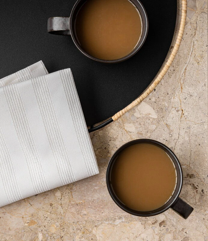 MENU Graphium Tea Towel, 2 Pcs, Ecru 7 MENU Graphium Tea Towel, 2 Pcs, Ecru - Image 5