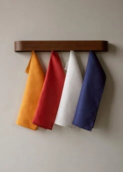 MENU Papilio Tea Towel, 2 Pcs, Ochre And Ecru -Kitchenware Store MENU Epoch Rack Papilio Tea Towel 2