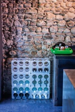 Magis Bottle Bottle Rack, Clear -Kitchenware Store Magis bottle ambient multi AC80 transparent clear 01role