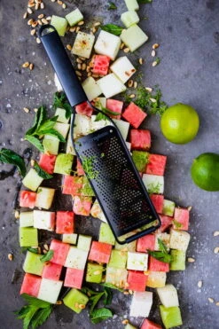 Microplane Black Sheep Series Fine Grater 11 Microplane Black Sheep Series Fine Grater -Kitchenware Store Microplane Black Sheep 43004 Fine Melon Salad 8