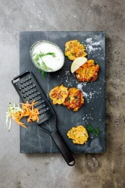 Microplane Black Sheep Series Extra Coarse Grater 11 Microplane Black Sheep Series Extra Coarse Grater -Kitchenware Store Microplane Black Sheep 43008 Extra Coarse Fritters 2