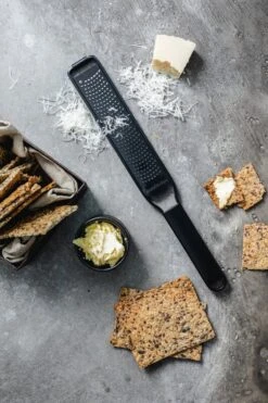 Microplane Black Sheep Series Zester Grater -Kitchenware Store Microplane Black Sheep 43020 Zester Parmesan Crisps 2