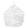 Saana Ja Olli Rakkauden Meri Tea Cozy, White - Black -Kitchenware Store Rakkaudenmeri teacosy white hires
