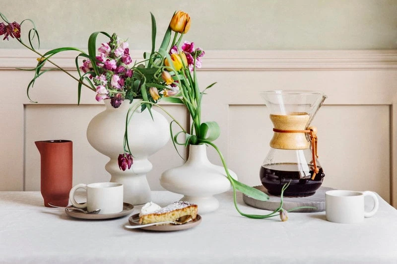 Muuto Groove Marble Trivet, Large, Grey 4 Muuto Groove Marble Trivet, Large, Grey - Image 2