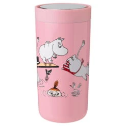 Stelton To Go Click Thermo Cup, 0,4 L, Pink - Moomin