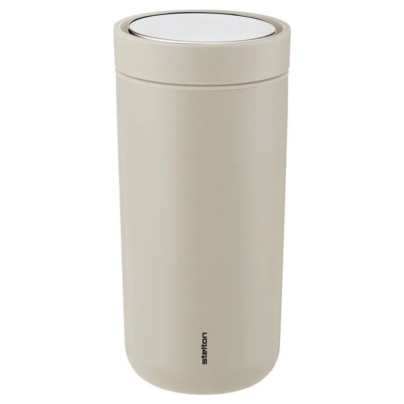 Stelton To Go Click Thermo Cup, 0,4 L, Soft Sand 3 Stelton To Go Click Thermo Cup, 0,4 L, Soft Sand
