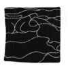 Saana Ja Olli Rakkauden Meri Pot Holder, Black - White -Kitchenware Store SaanaOlli21 Rakkaudenmeri8 SM