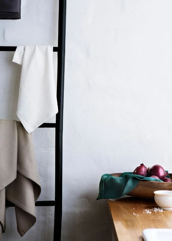 The Organic Company Kitchen Towel, Natural White 4 The Organic Company Kitchen Towel, Natural White - Image 2