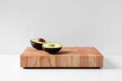 Wooden Offcuts Cutting Board, 30 X 21 Cm, Oiled Pine -Kitchenware Store Wooden cutting board avo
