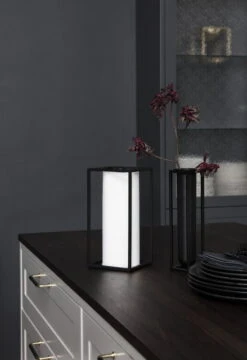 By Lassen Kubus Roll'in Kitchen Paper Holder, Black -Kitchenware Store by lassen k kkenrulle0027 1