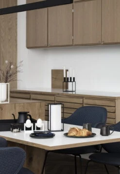 By Lassen Kubus Roll'in Kitchen Paper Holder, Black -Kitchenware Store by lassen k kkenrulle0125