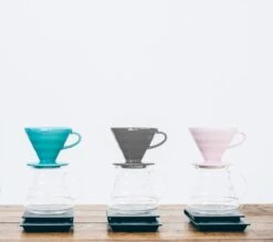 Hario Hario V60 Coffee Dripper Size 02, Pink Porcelain -Kitchenware Store color 1