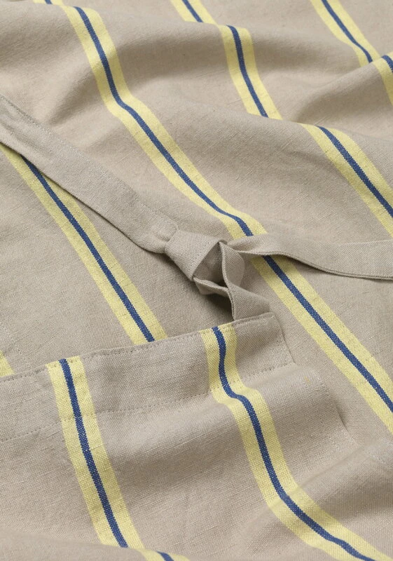 Ferm LIVING Hale Apron, Oyster - Lemon - Bright Blue 4 Ferm LIVING Hale Apron, Oyster - Lemon - Bright Blue - Image 2