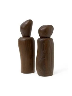 Ferm LIVING Pebble Grinder, Dark Brown -Kitchenware Store fermLIVING CairnGrinder PebbleGrinder pack 1 1