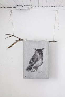 Lapuan Kankurit Huuhkaja X Teemu Järvi Tea Towel 11 Lapuan Kankurit Huuhkaja X Teemu Järvi Tea Towel -Kitchenware Store lapuankankurit huuhkaja x teemu jarvi towel white black