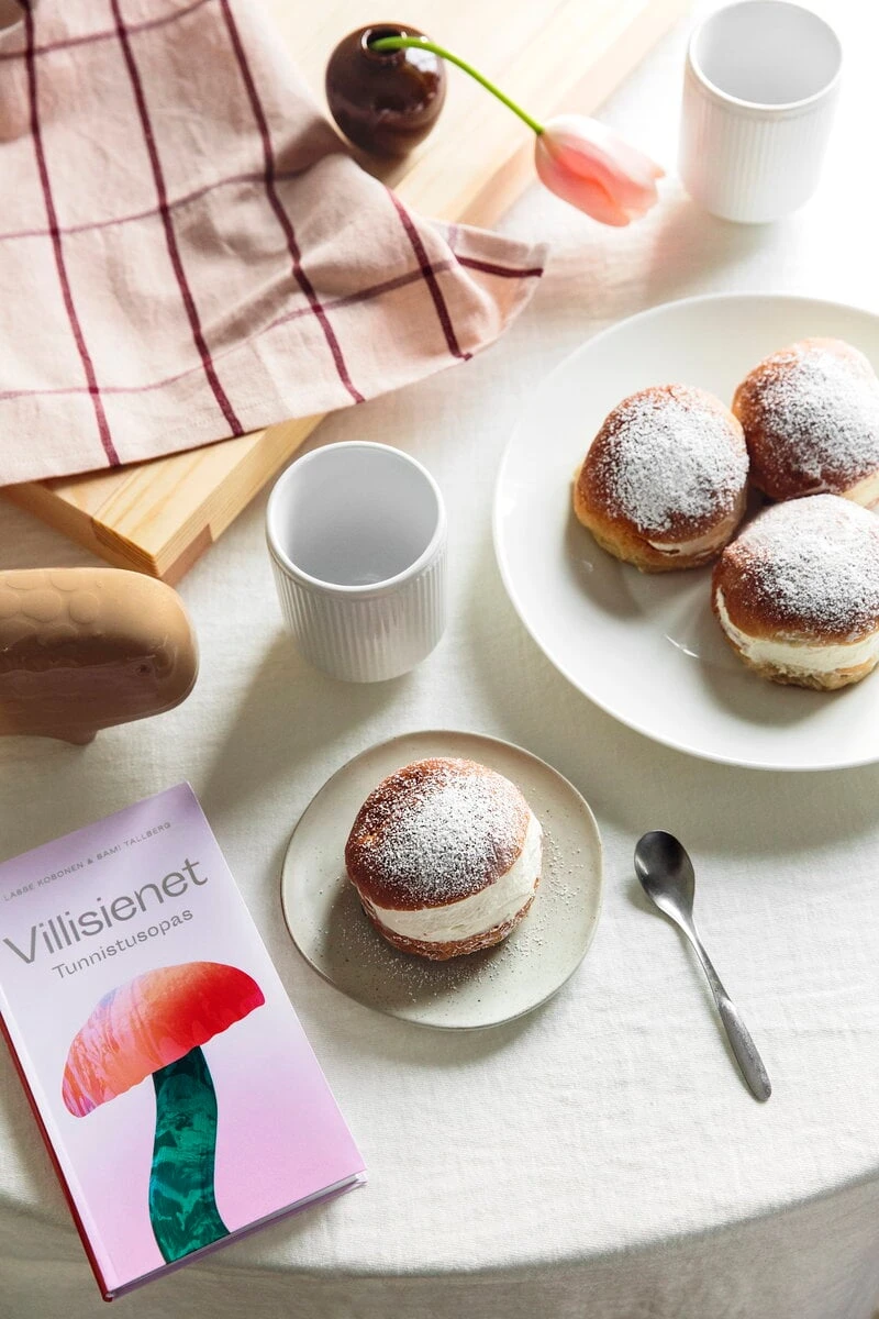 Ferm LIVING Hale Tea Towel, Rose - Rust 5 Ferm LIVING Hale Tea Towel, Rose - Rust - Image 3