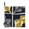 Marimekko Pieni Rukinlapa Pot Holder, Dark Blue - Olive - Cotton