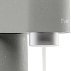 Mysoda Woody Sparkling Water Maker, Grey 11 Mysoda Woody Sparkling Water Maker, Grey -Kitchenware Store mysoda woody gray texture closeup 1800x1800