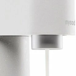 Mysoda Woody Sparkling Water Maker, White 7 Mysoda Woody Sparkling Water Maker, White -Kitchenware Store mysoda woody white texture closeup 900x