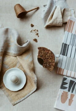 Lapuan Kankurit Friida Towel, Linen - Cloudberry -Kitchenware Store somekuva 10