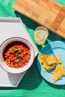 Ferm LIVING Chess Cutting Board, Rectangle, Small 8 Ferm LIVING Chess Cutting Board, Rectangle, Small -Kitchenware Store taco Ruoka4