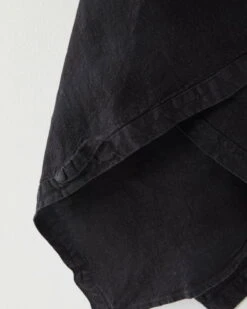 Tekla Linen Glass Towel, Black -Kitchenware Store teatowel 0005 GT black 115