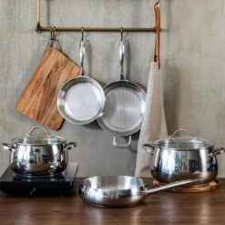 Heirol Belly Steel Frying Pan, 24 Cm -Kitchenware Store teraskattila 4 l belly 2 1